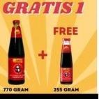 

❂ Lee Kum Kee Saus Tiram 770 ml + Gratis 225 ml ➨