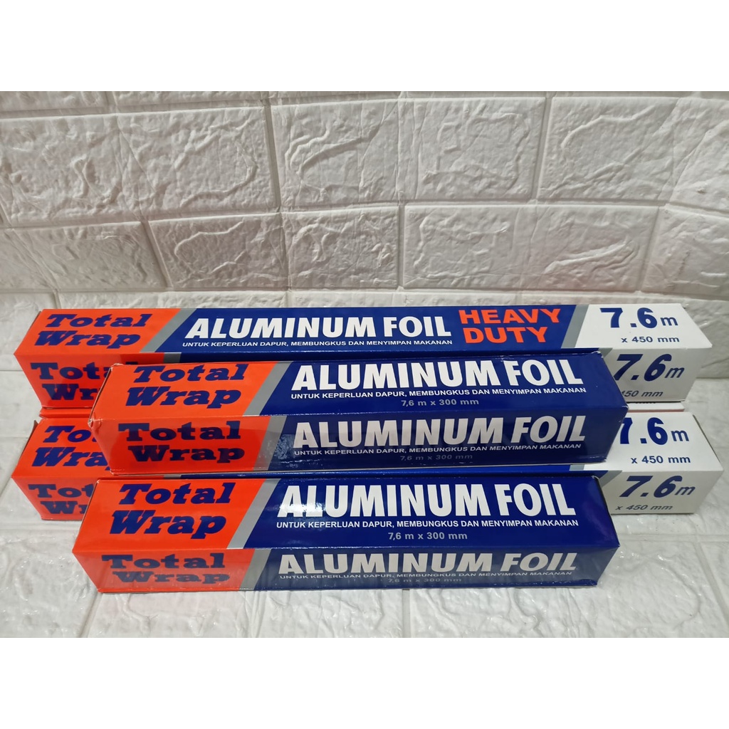 ALUMUNIUM FOIL WRAP / ROLL MAKANAN