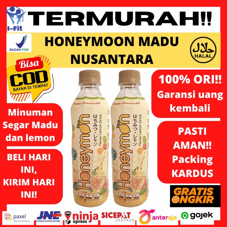 

Honeymoon Minuman Madu dan Lemon Asli Segar Madu Nusantara