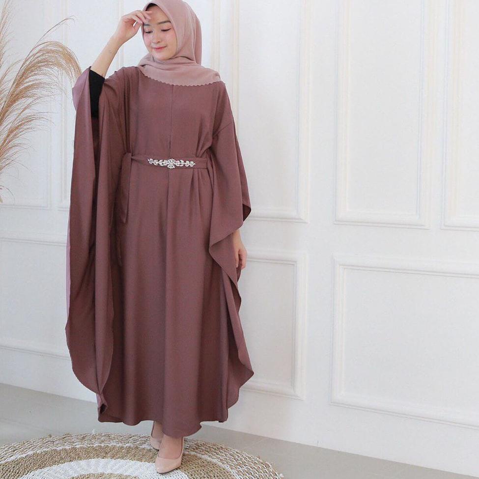 SALE TERBATAS Zaina Gamis Wanita / kaftan remaja terbaru / Baju gamis Polos murah / Gamis muslim / K