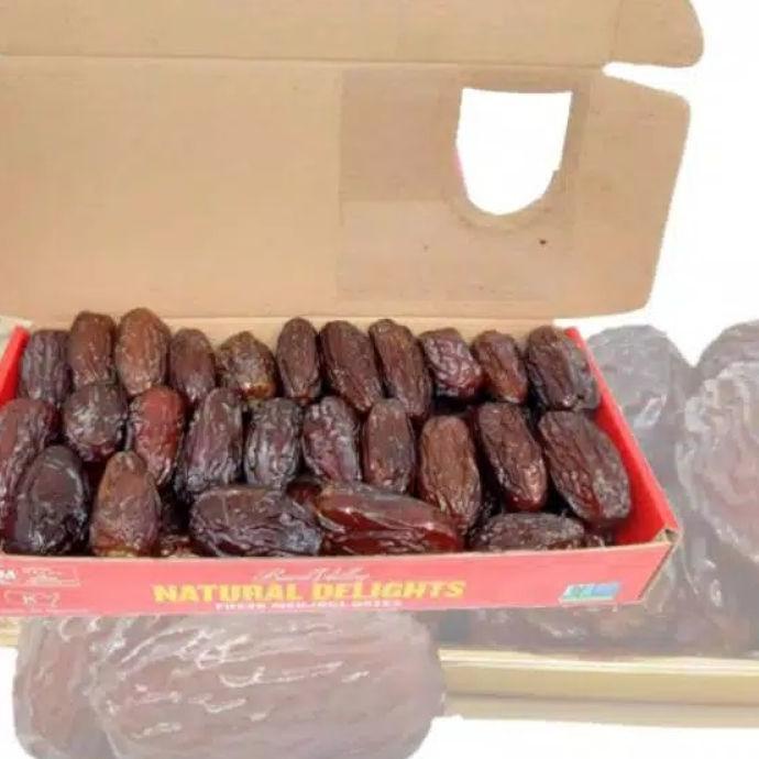 

✻ Kurma Medjol Dates California 500gr KEMASAN DUS / Natural Delight Jumbo / kurma medjool 500g murah / kurma murah ⅎ