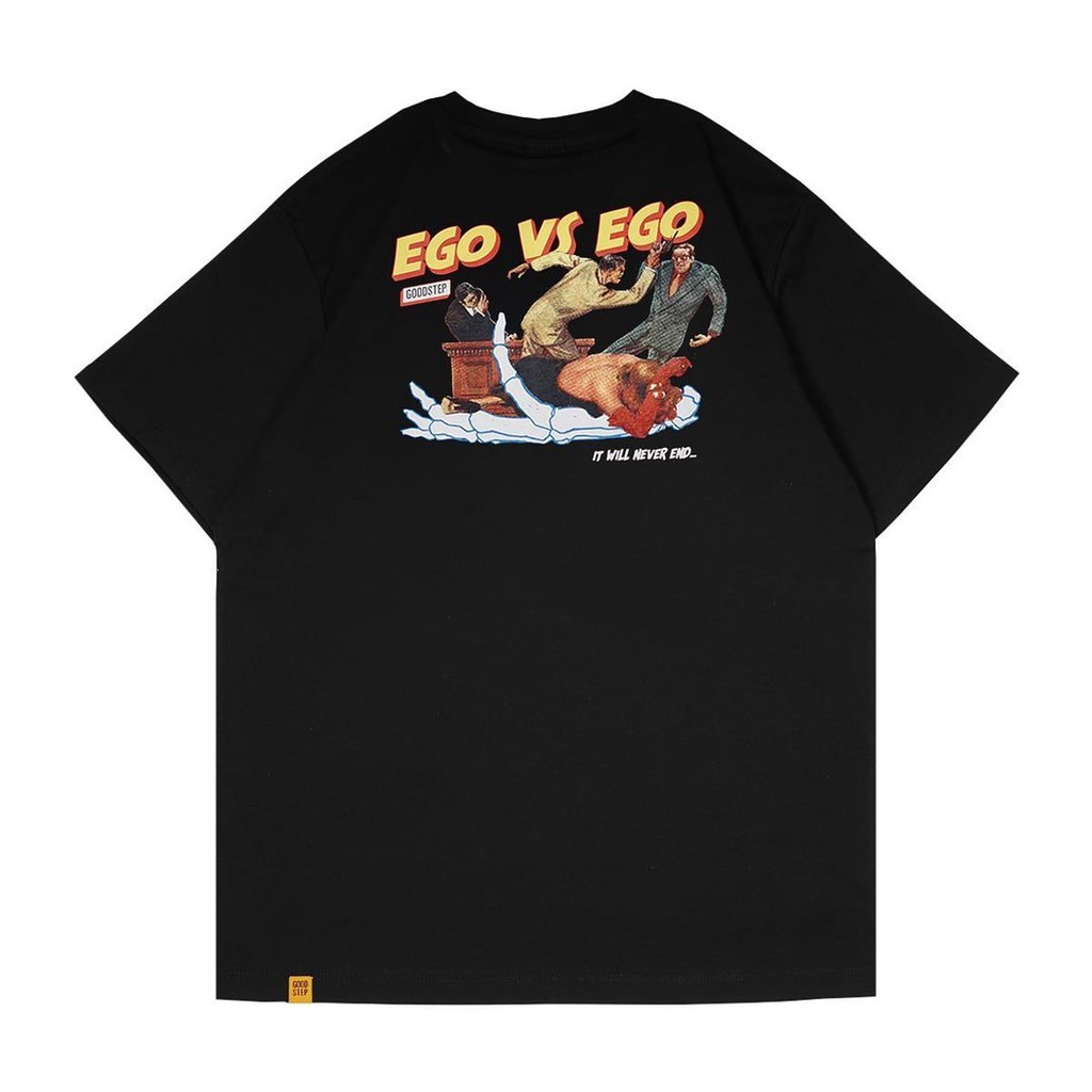 GOODSTEP T-SHIRT - TS EGO BLACK