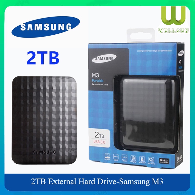 Samsung-M3 2.5&quot; Hardisk Eksternal 1TB 2TB USB 3.0 Portable Hardisk