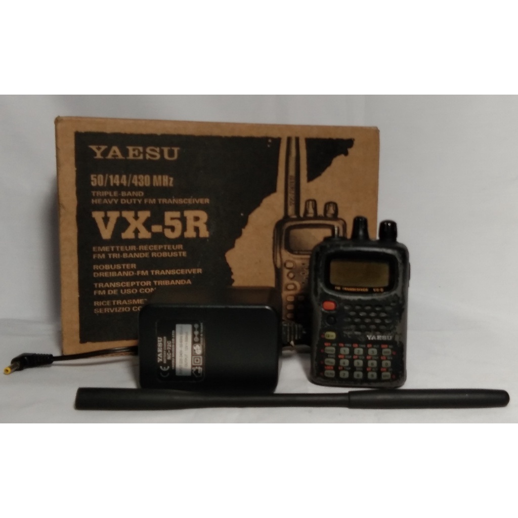 HT Yaesu VX 5R All Band Ori Japan Full Set