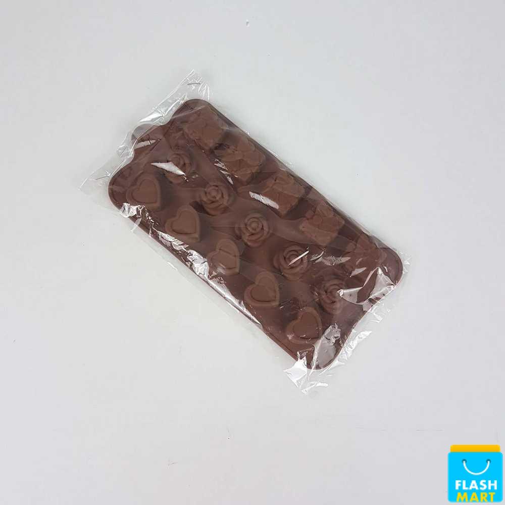 Flashmart Cetakan Coklat Es Batu Ice Cube Tray Mold Model Love - DU997