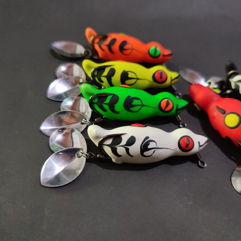 SOFT FROG BEBEK DOUBLE BLID 5CM SK LURE