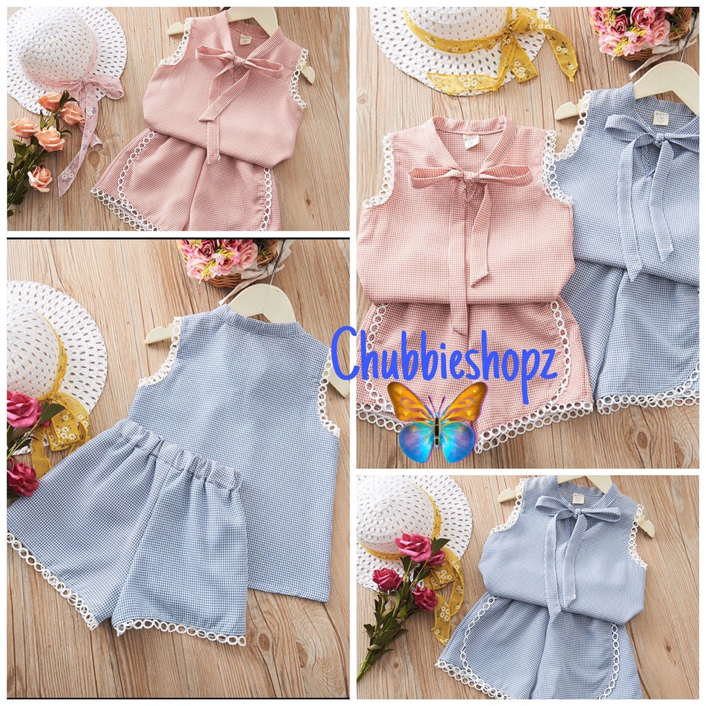 CHUBBI 15 Setelan Set Anak Perempuan Bubble Ring