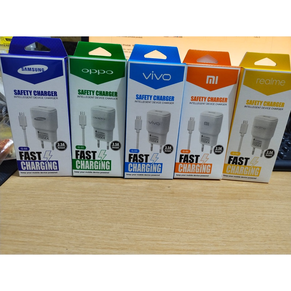 Travel Charger /Charger Brand G55 3.5A Fast Charging