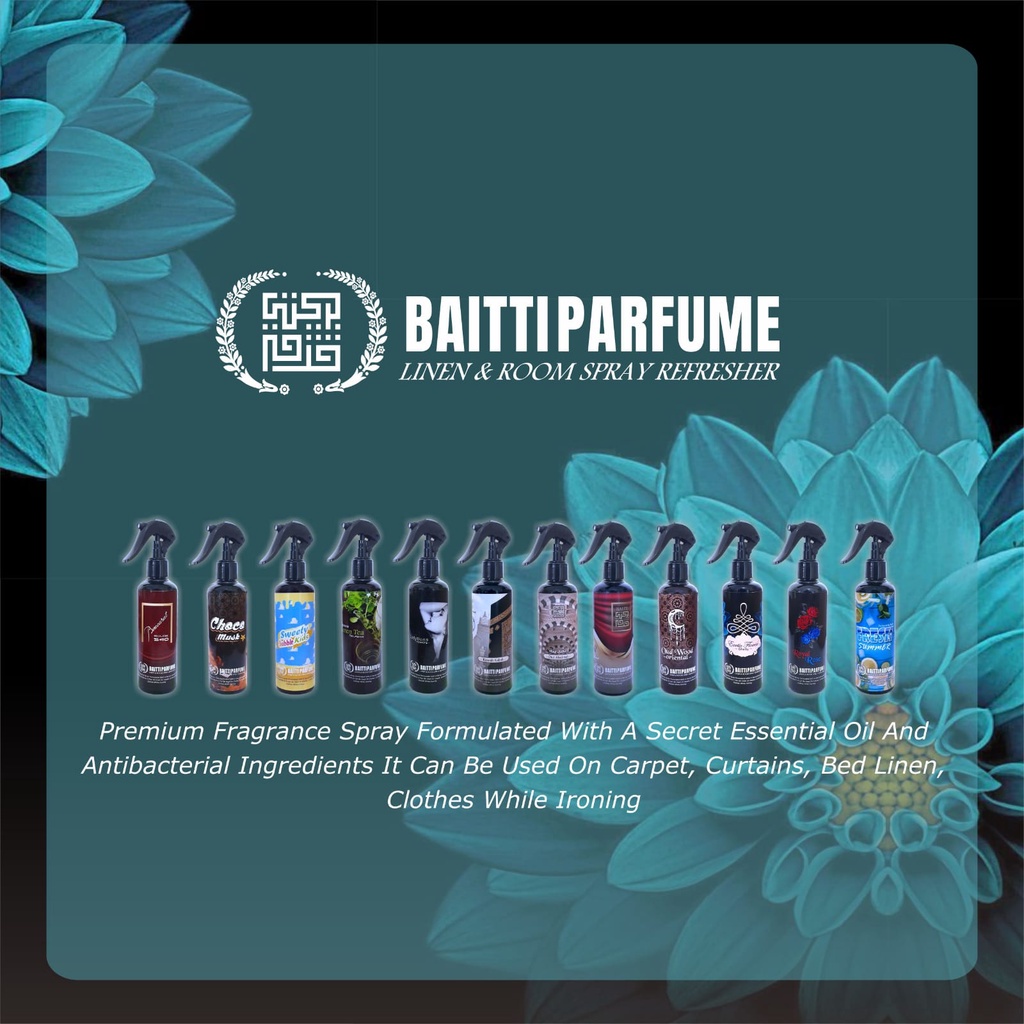 Freshner Pewangi Ruangan By Baitti Parfum Original non Alkohol!!!