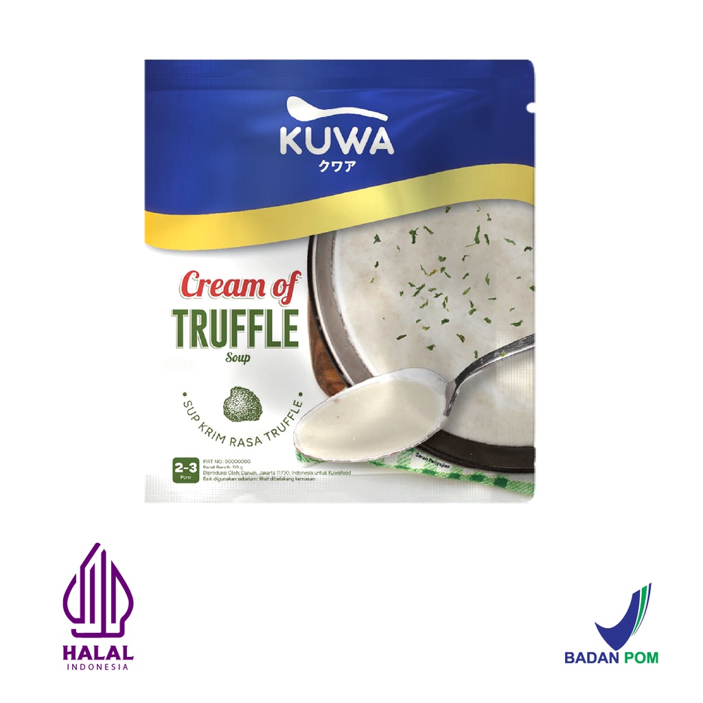 

KUWA Cream Of Truffle - Sup Krim Truffle - 40g