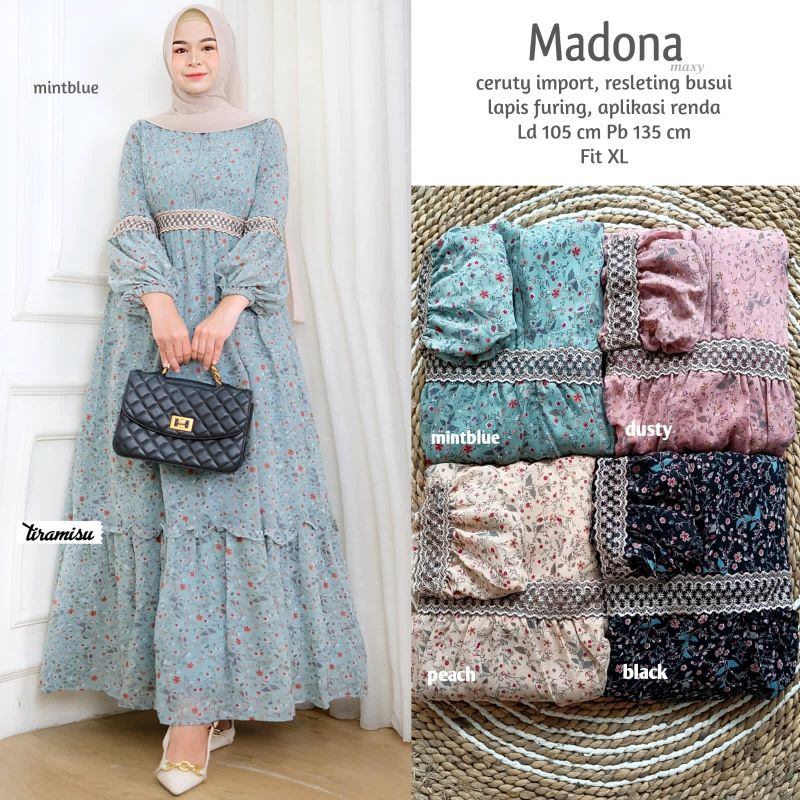 gamis ceruti busui MADONA MAXY(maison)