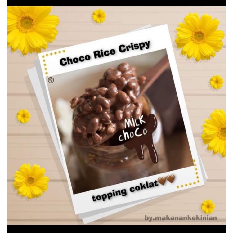 

CHOCO RICE CRISPY || CEMILAN VIRAL || HITS || FULL TOPPING