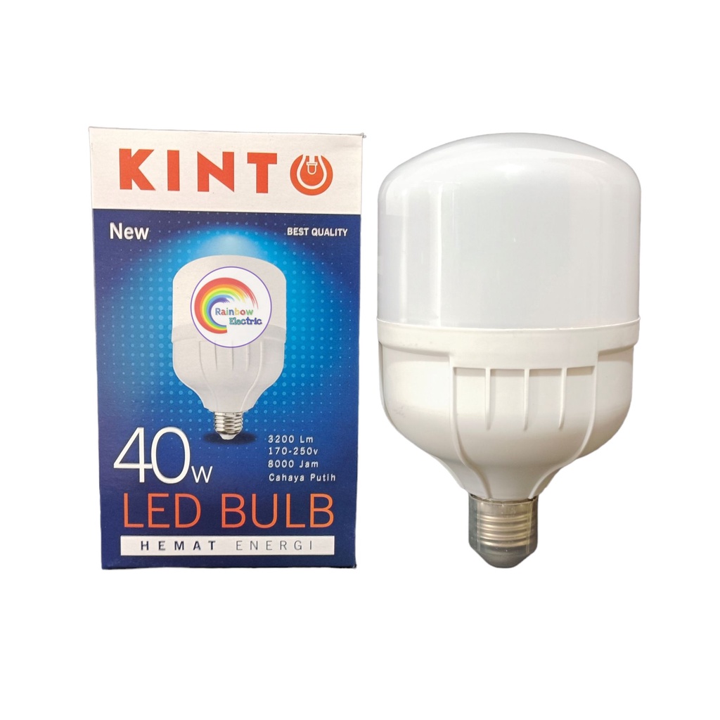 Paket 3 Pcs KINTO Lampu LED Capsule 40 Watt