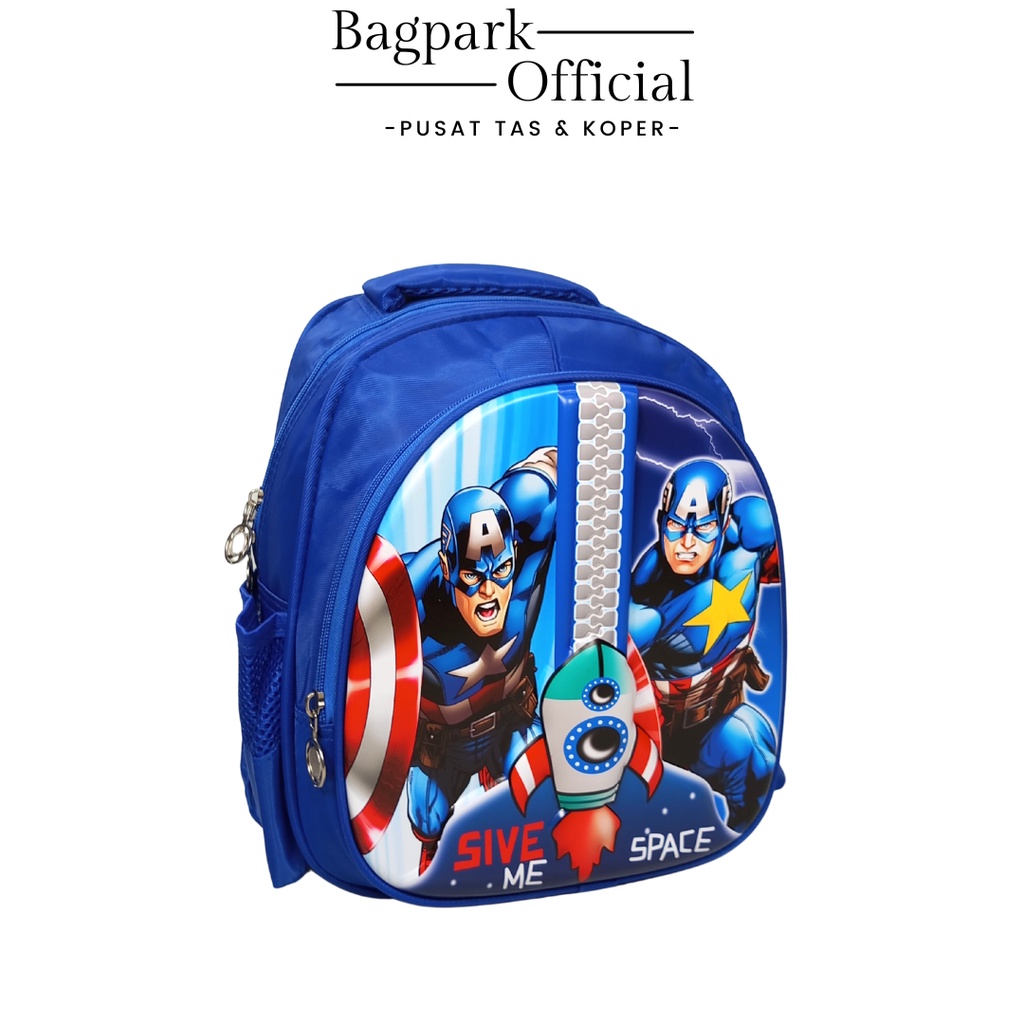 TAS SEKOLAH ANAK LAKI LAKI TAS ANAK TK TAS ANAK IMPORT  EMBOS GAMBAR  AVENGERS SPIDERMAN TERBARU