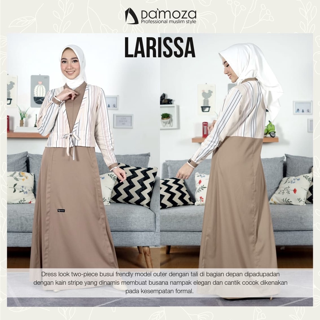 GAMIS DAMOZA LARISSA/GAMIS DAMOZA TERBARU/GAMIS DAMOZA 2023/GAMIS DAMOZA/GAMIS KEKINIAN/GAMIS DEWASA