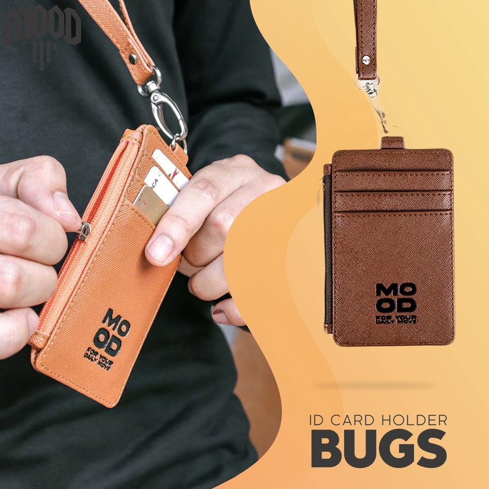 

(Terbaik) ID CARD HOLDER NAME TAG - BUGS POCKET by MOOD ADVENTURE