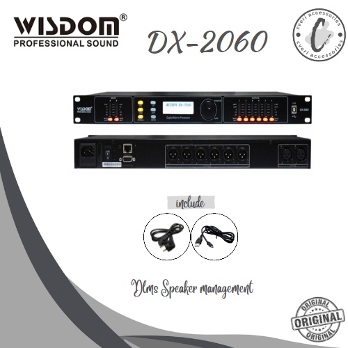 Wisdom DX2060 Speaker Management DLMS Original Wisdom DX-2060