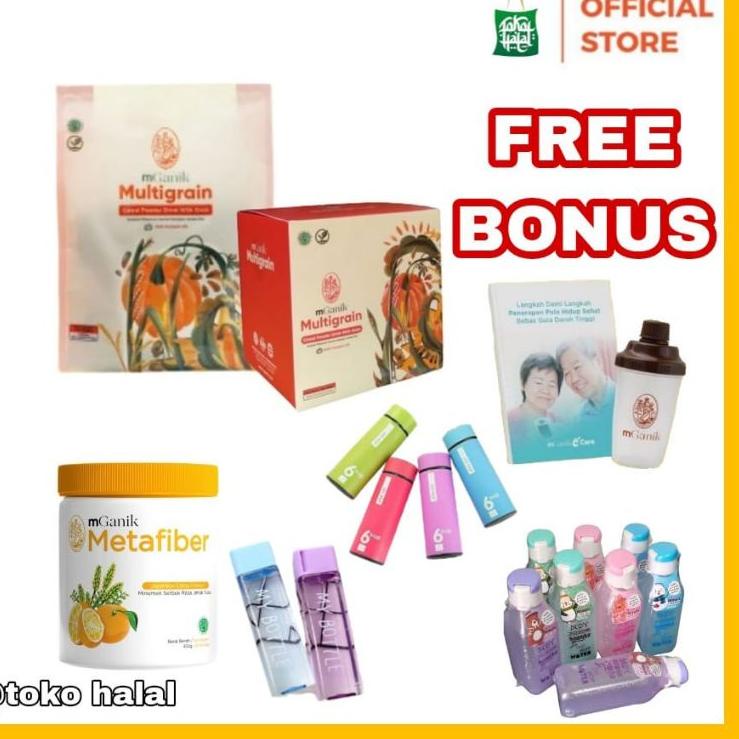 

➮ & TERBUKTI Mganik Metafiber Multigrain Original 100% Untuk Darah Tinggi ori ✳
