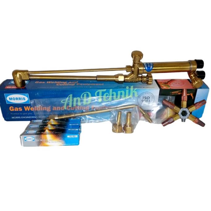 

MORRIS CUTTING & WELDING TORCH DMS 7507 DOUBEL DUTY MADE IN TAIWAN