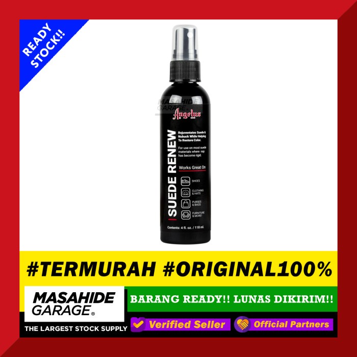 Terlaris Angelus - Suede Renew - Perawatan Bahan Suede / Nubuck