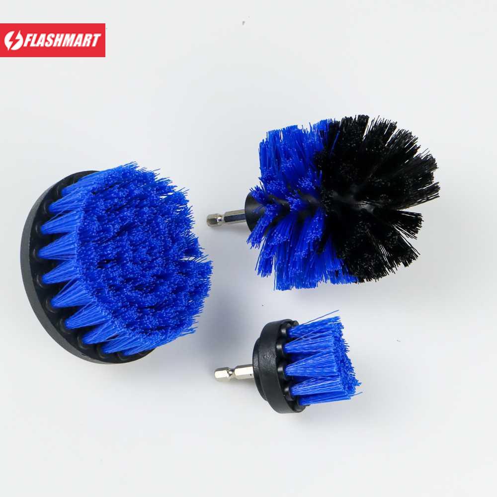Flashmart Kepala Sikat Bor Elektrik Power Cleaning Head 3 PCS - DB003