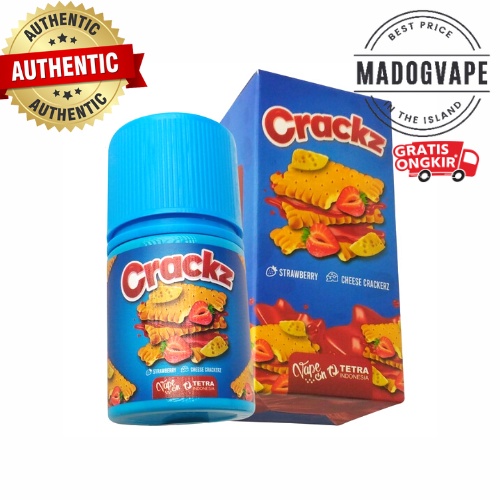 Liquid Crackz V1 60ml | Crackz V1 Strawberry Cheese Crackers