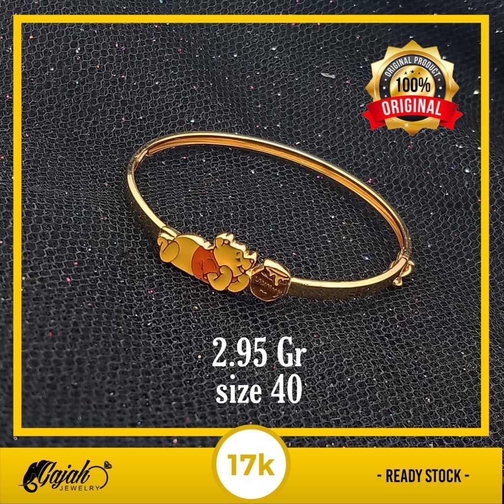 Gelang anak emas 17k - 2.95 gr kadar 750 - 4273