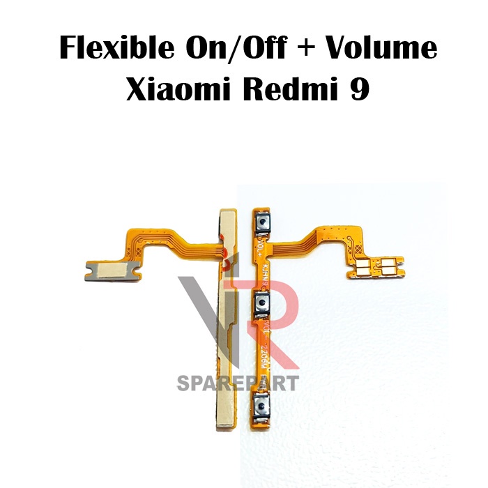 FLEXIBLE ON OFF XIAOMI REDMI 9 ON OFF + VOLUME