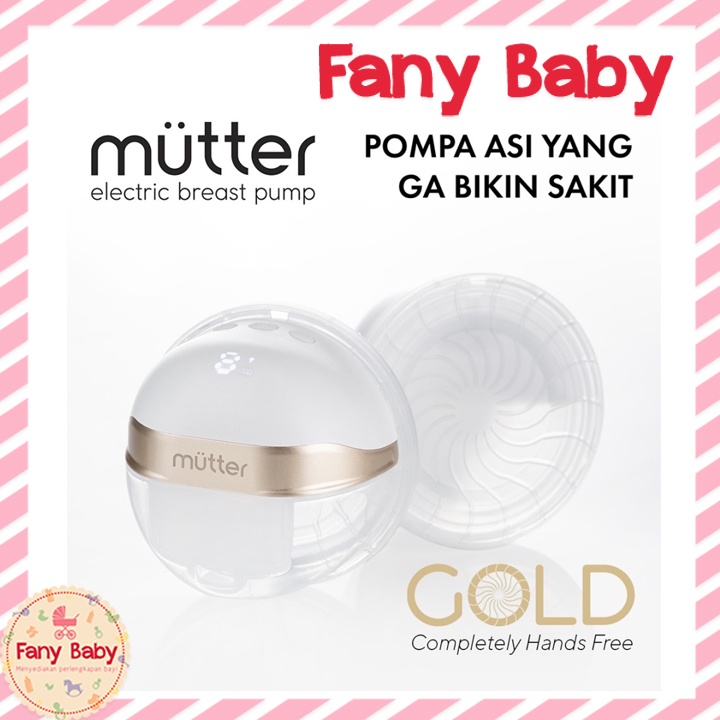 MUTTER GOLD WEARABLE BREASTPUMP