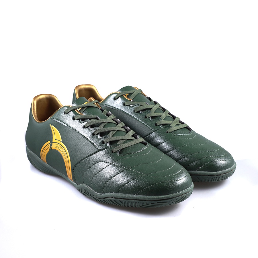 SEPATU FUTSAL ORTUSEIGHT MIRAGE IN - Dark Green Gold (100% ORIGINAL)