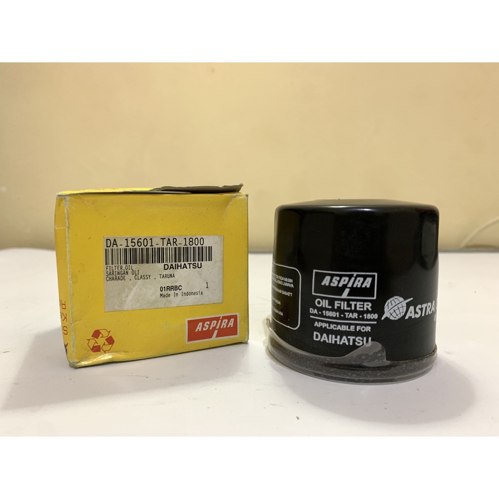 Filter Oli Taruna, Classy, Charade ASPIRA ORI DA-15601-TAR-1800