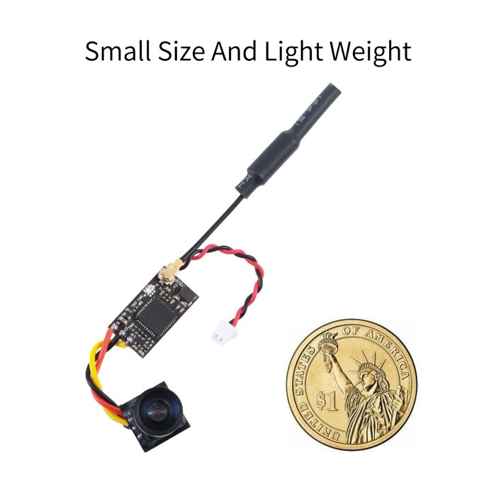 Terlaris Eachine Tx06 Split Fpv Camera Micro 700Tvl 5.8Ghz 40Ch 25Mw
