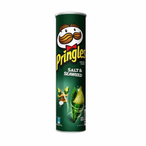 

PRINGLES POTATO CRISPS SALT & SEAWEED KLG 107GR