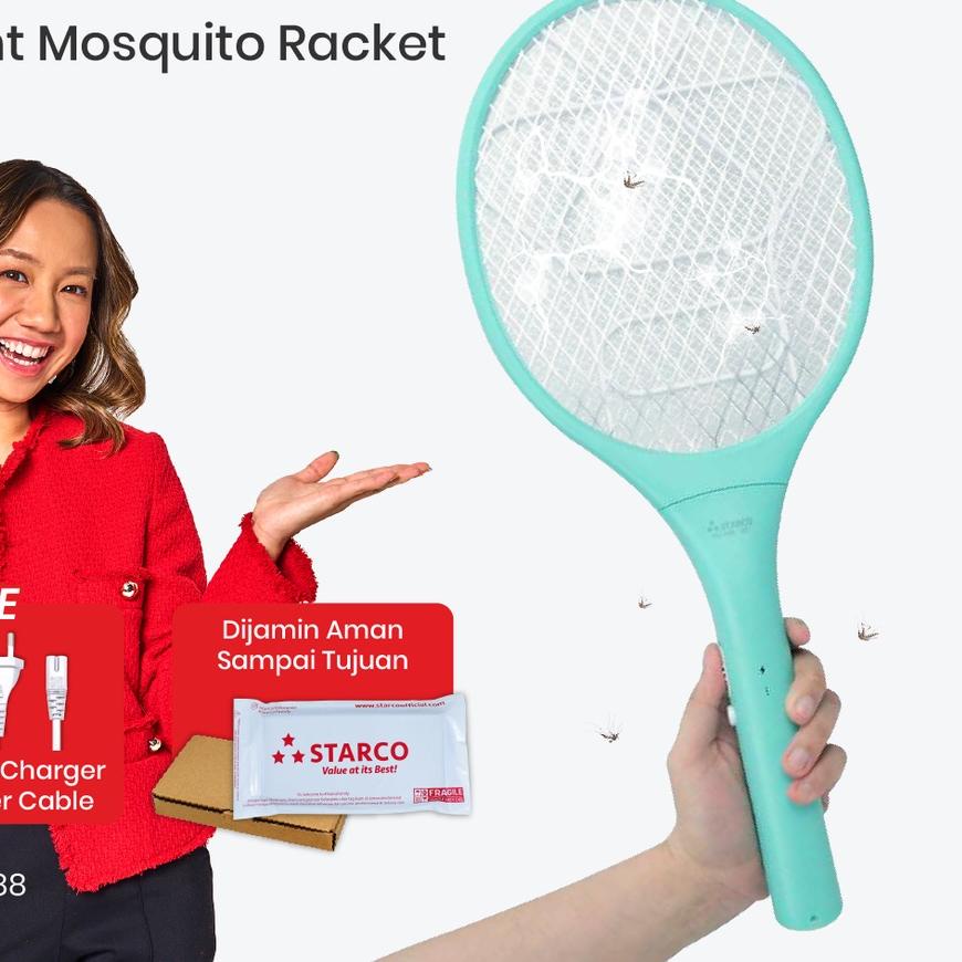 ❂ Starco Raket Nyamuk RN-888 ✥