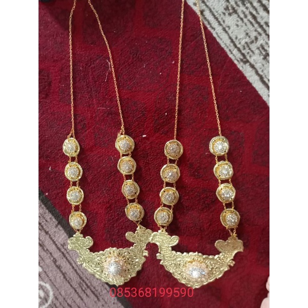 kalung pengantin adat Palembang