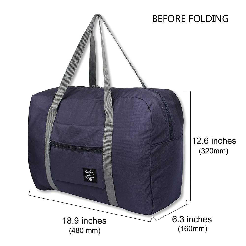 Tas Travel Lipat Waterproof / Tas Jinjing Besar / Travel Bag / Tas Koper