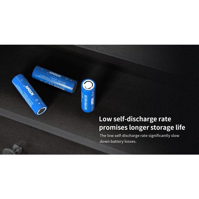 XTAR INR 21700H, 4000 MAH BATTERY, HIGH DRAIN LI-ION BATTERY FOR VAPE div07