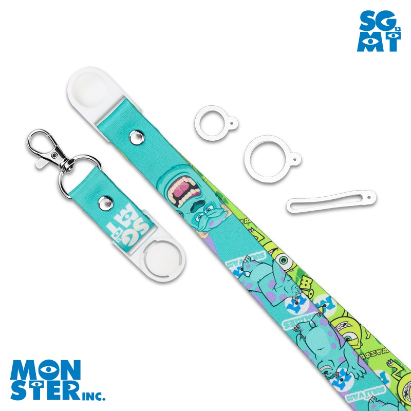 Lanyard Sigmat13 Gantungan id card Printing name tag Premium Monster Inc