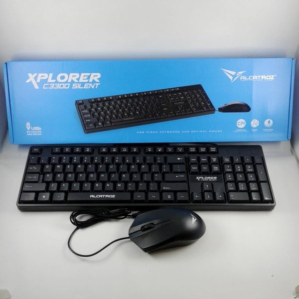 KEYBOARD ALCATROZ XPLORER C3300 SILENT