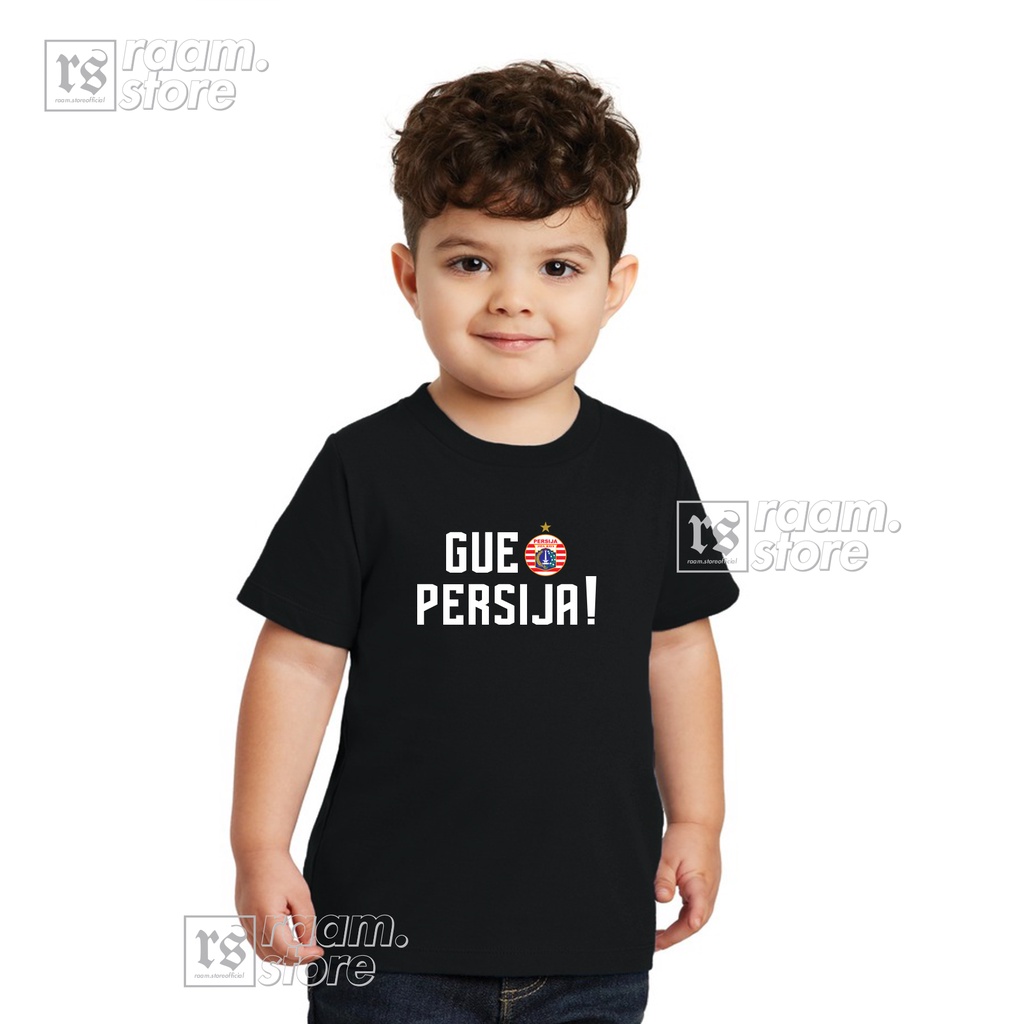Kaos PERSIJA anak / Baju PERSIJA anak / Kaos anak PERSIJA / Kaos PERSIJA JAKARTA / Kaos KIDS PERSIJA