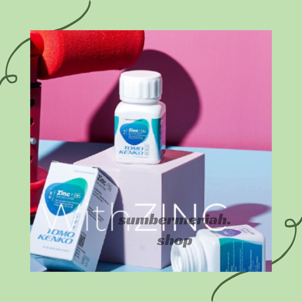 

Ready Stok Tomo Kenko Zinc 50 mg + Vitamin B6 High Quality / Daya tahan Tubuh & Anti Peradangan dan Jerawat / 1 BOTOL / Tomo Kenko Zinc 50 mg + Vitamin B6 High Quality | Daya tahan Tubuh & Anti Peradangan dan Jerawat