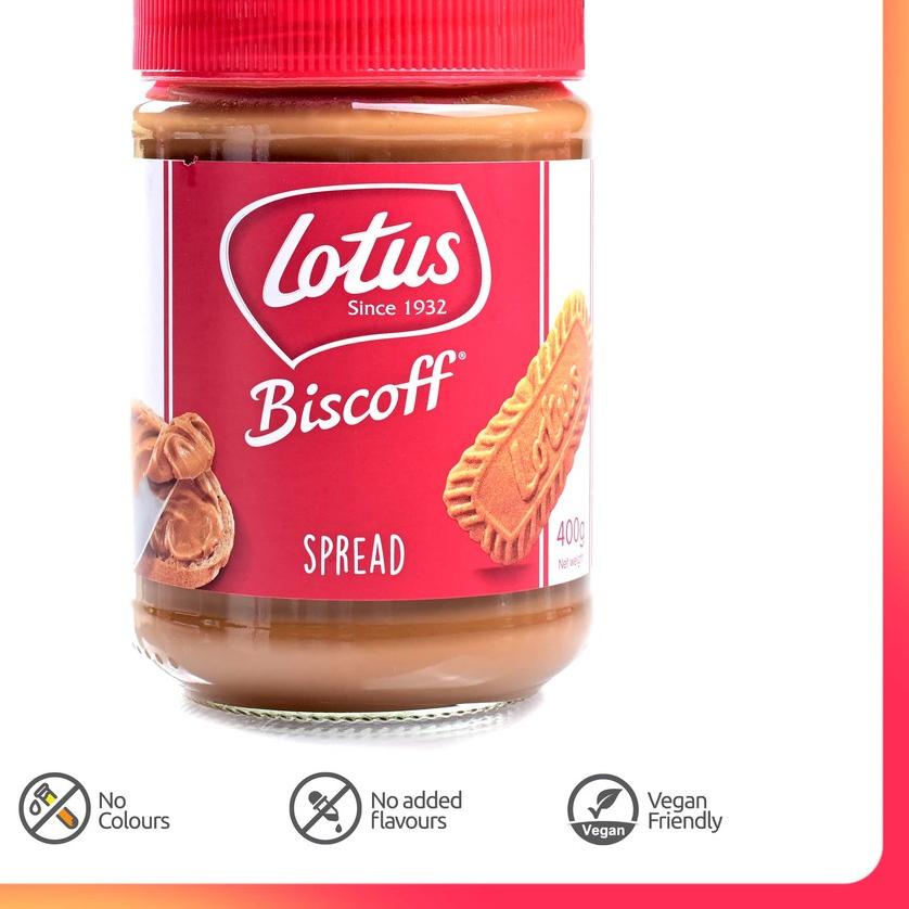 

Termurah✔️-Lotus Biscoff Smooth Spread 400 g (Selai Karamel)