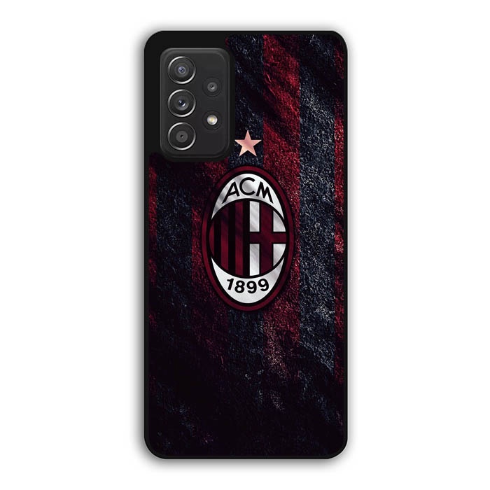 Casing Hardcase Custom Hp Samsung Galaxy A72 A52 A42 A32 A22 A12 A03S A02S 5G AC Milan AB1078 Case C