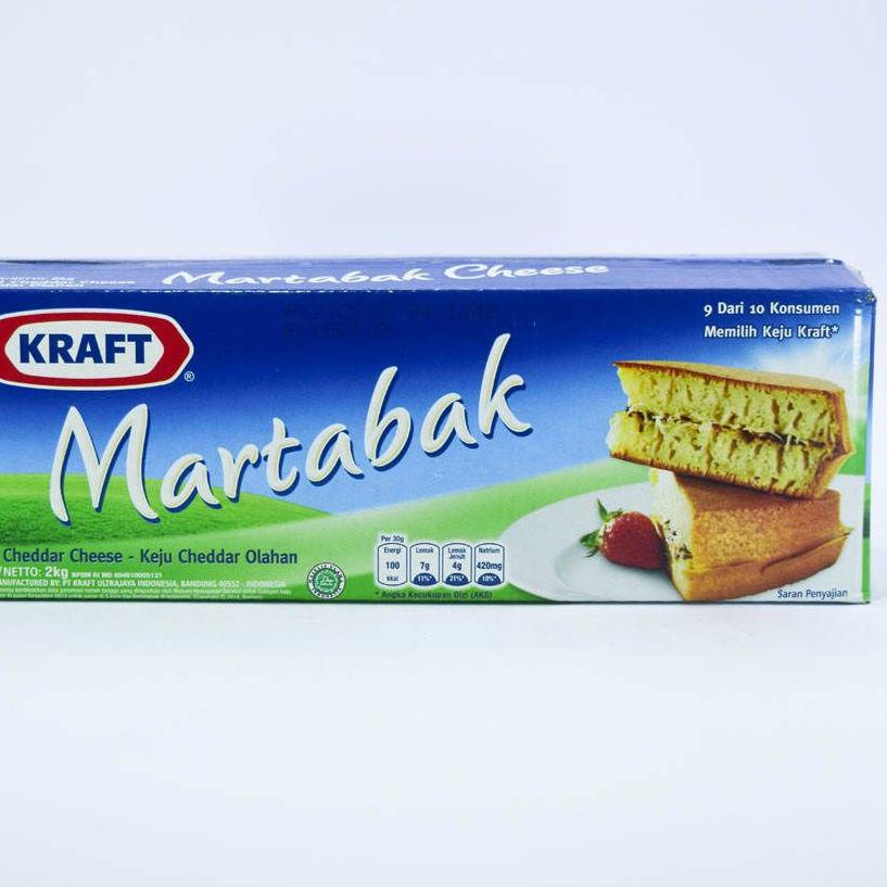 

❋ Kraft Martabak Keju Cheddar Cheese 2kg ▼