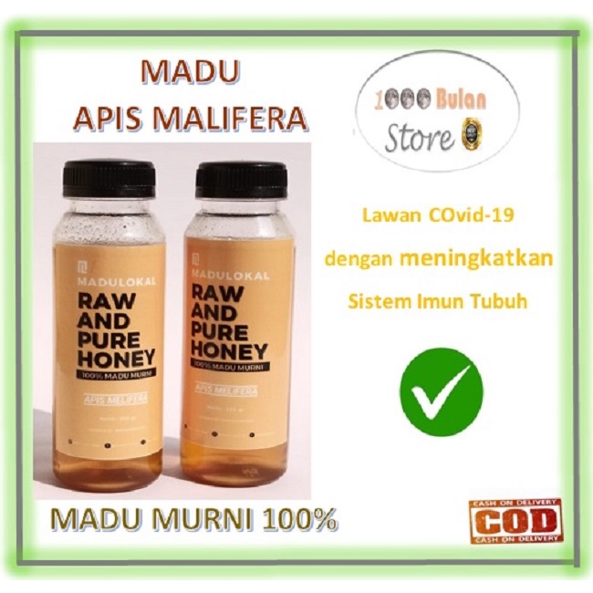 

MADU MURNI 100% APIS MALIFERA ATAU LEBAH ANGON