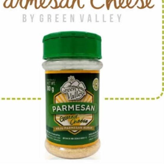 

♖ Keju parmesan / Parmesan Cheese Green Valley Grated 80 g ✱
