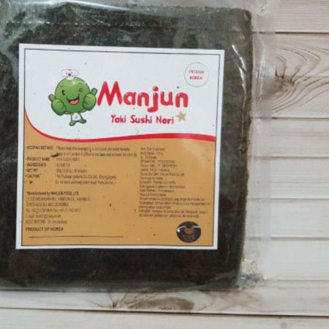 

➺ PALING MURAH NORI MANJUN GRADE B isi 50sheets ✬