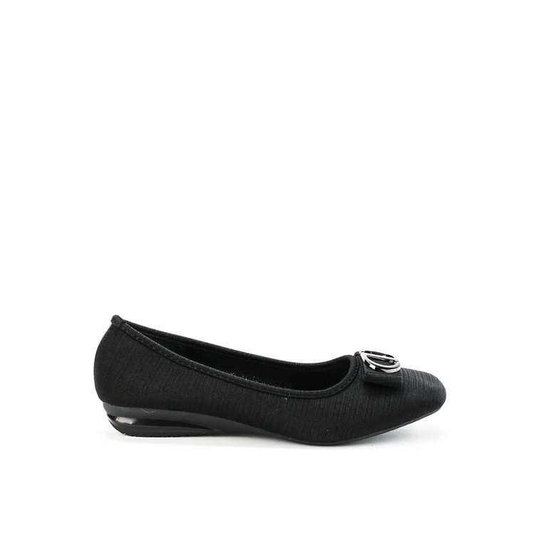 Sepatu Flat Vizzano Original shoes untuk daily style dengan aksen bar metalik Ballet Santai Fashion 