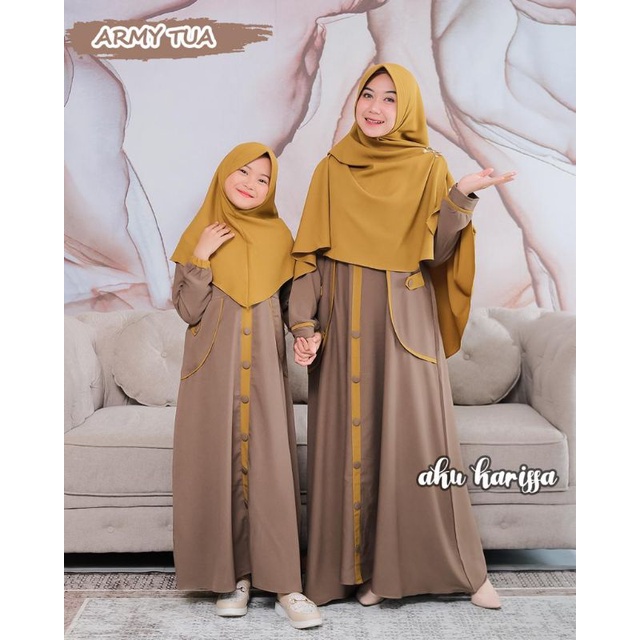 SET HIJAB COUPLE RENI DAN RENA ORI AKU KARISSA