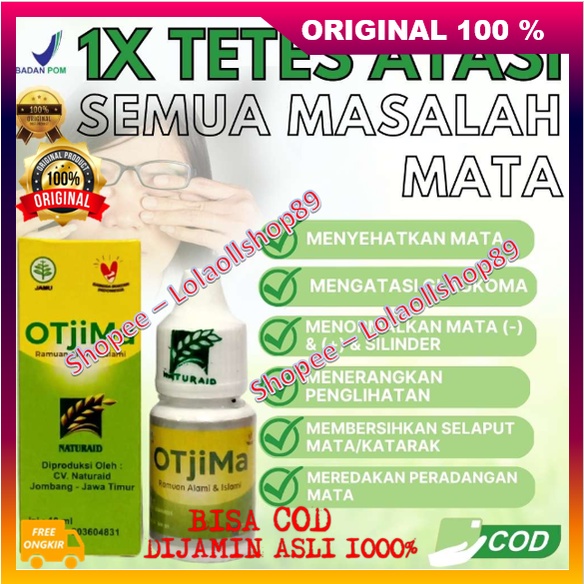 BELI 1 GRATIS 1 Dekto Obat Tetes Mata Herbal Obat Mata Minus , Katarak , Gurah Mata 100% ASLI ORIGIN